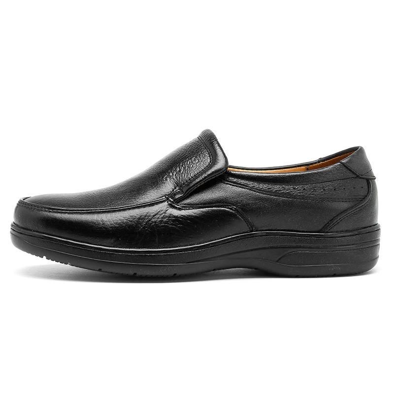 Herr Äkta Läder Bekväm Slip On Oxfords