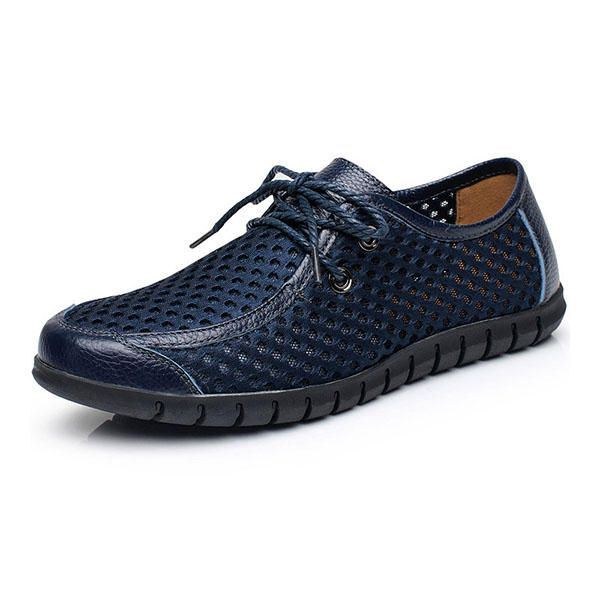 Herr Andas Mesh Casual Spets Oxford