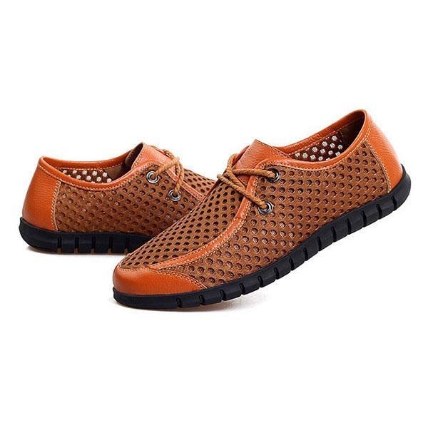 Herr Andas Mesh Casual Spets Oxford