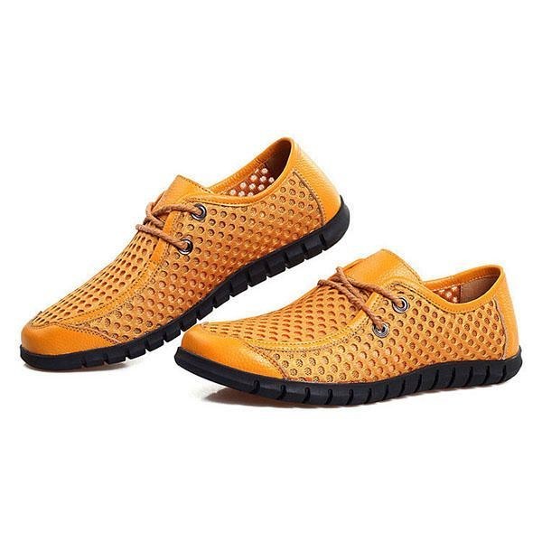 Herr Andas Mesh Casual Spets Oxford