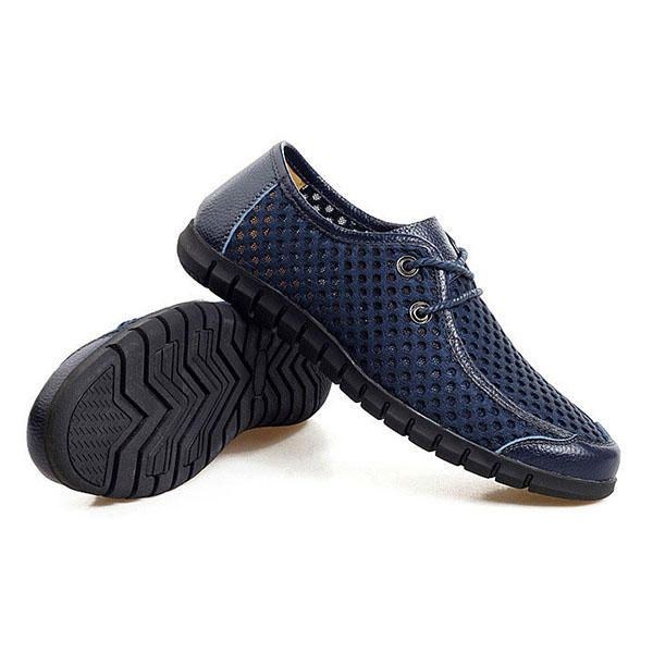 Herr Andas Mesh Casual Spets Oxford