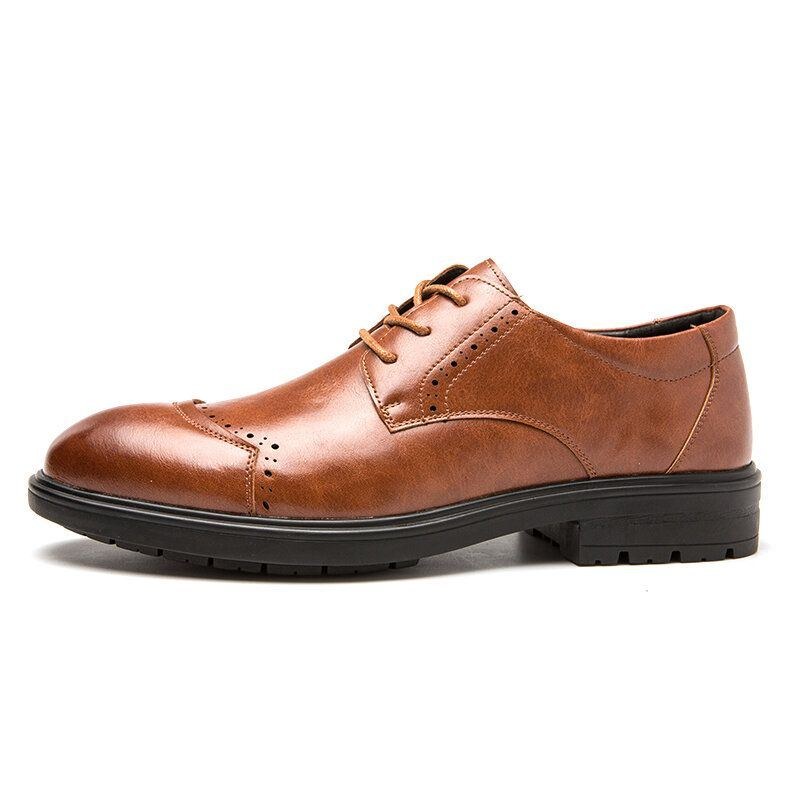 Herr Brogue Snörning Business Bärbara Oxfords Skor