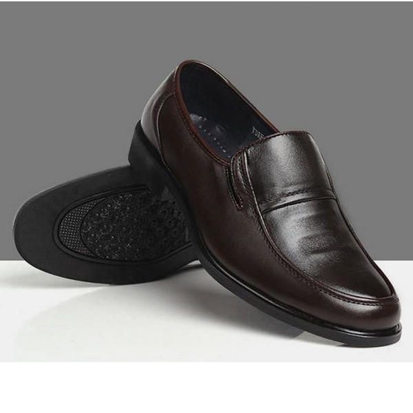 Herr Formell Business Skor Konstläder Casual Slip-on Loafers