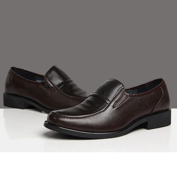 Herr Formell Business Skor Konstläder Casual Slip-on Loafers