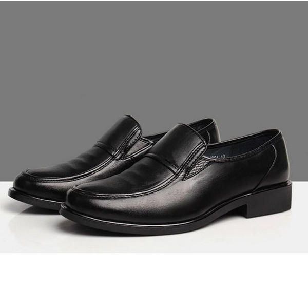 Herr Formell Business Skor Konstläder Casual Slip-on Loafers