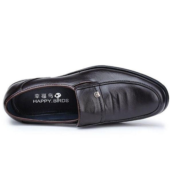 Herr Formell Business Skor Konstläder Casual Slip-on Loafers