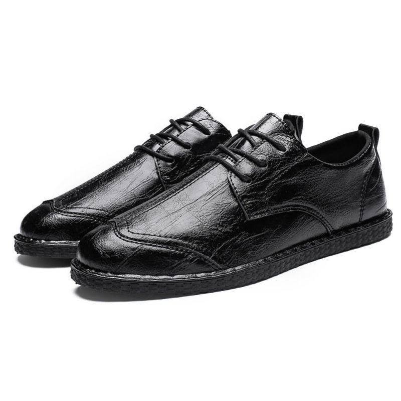 Herr Formell Klänning Skor Mjuk Business Casual Oxfords