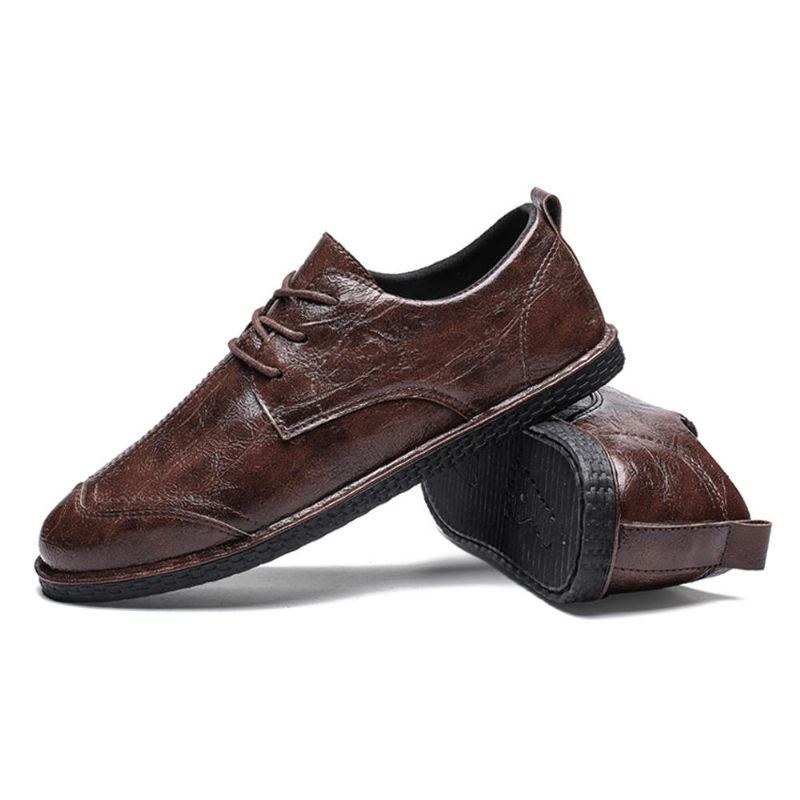 Herr Formell Klänning Skor Mjuk Business Casual Oxfords