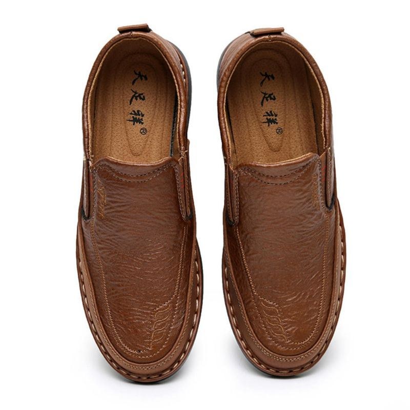 Herr Halksäker Slip On Elastiskt Band Mjuk Sula Causal Daily Oxfords