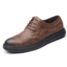 Herr Microfiber Casual Business Oxfords