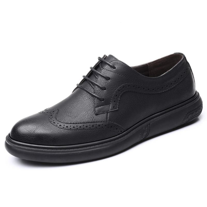 Herr Microfiber Casual Business Oxfords