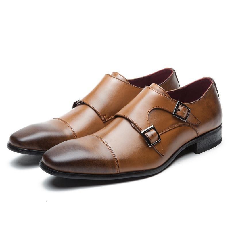 Herr Mjukt Äkta Läder Oxfords Business Dress Skor