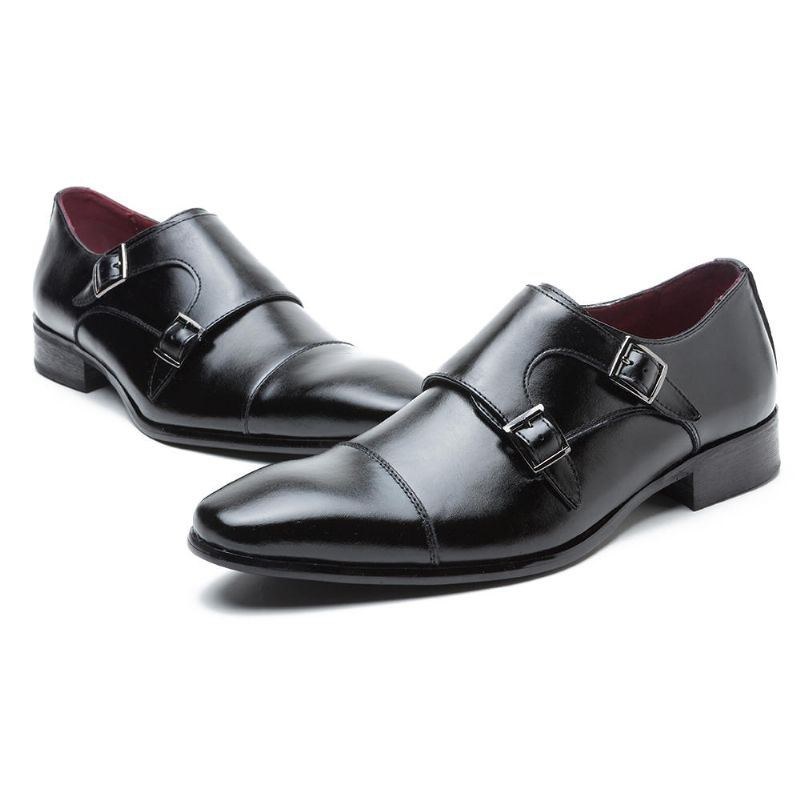 Herr Mjukt Äkta Läder Oxfords Business Dress Skor