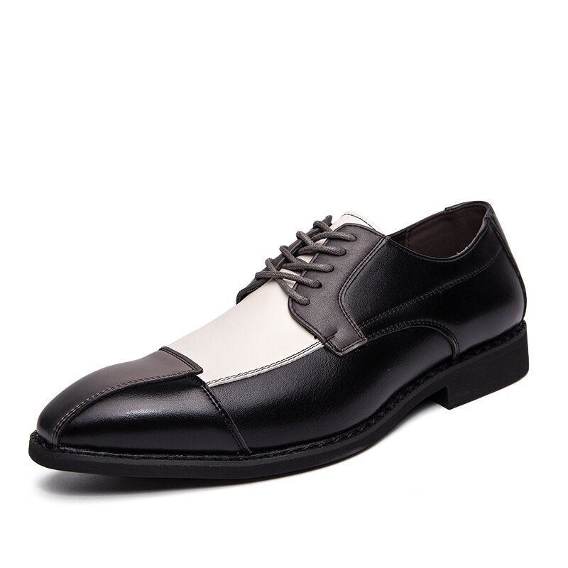 Herr Pu Läder Snygga Oxfords Business Dress Skor