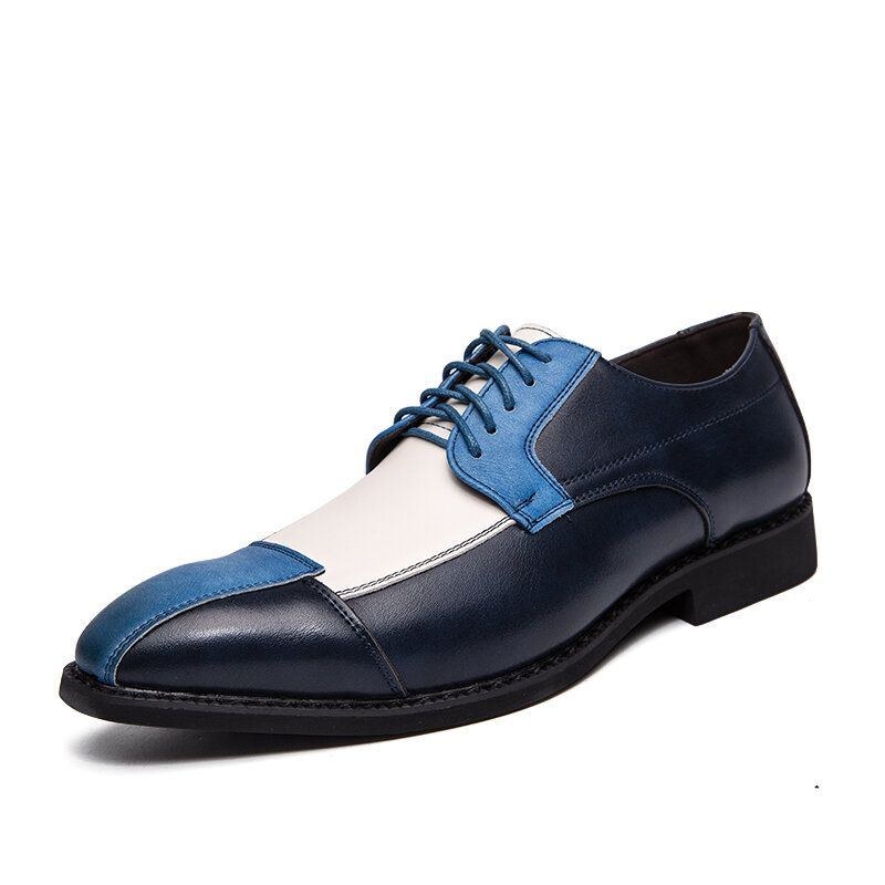 Herr Pu Läder Snygga Oxfords Business Dress Skor