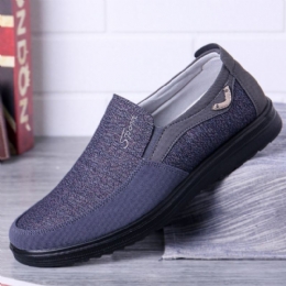 Stor Storlek Herr Casual Lättvikt Bekväm Slip On Oxfords