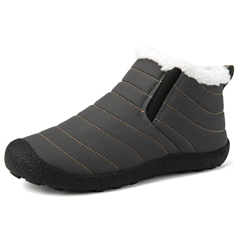 Herr Casual Varm Vattentät Slip On Snow Boots