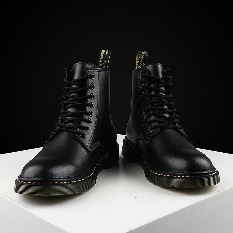 Herr Klassisk Arbetsstil Bekväma Halksäkra Casual Boots