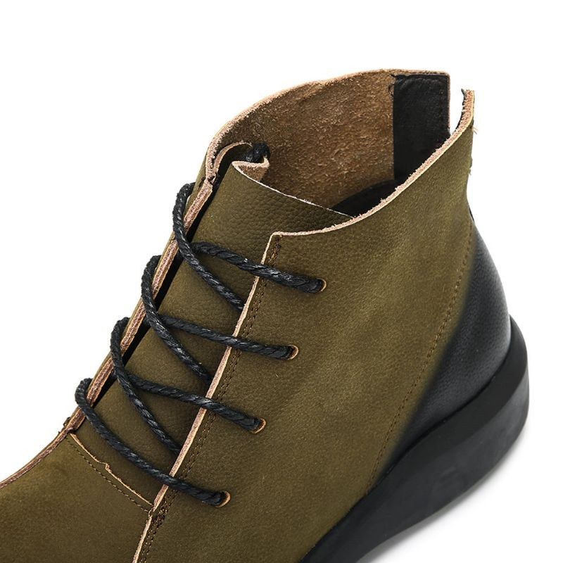 Herr Special Vintage Snygga Ankel Boots I Läder