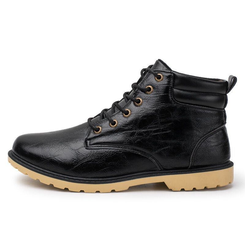 Men Retro Outdoor Comfy Halksäkra Casual Tooling Boots