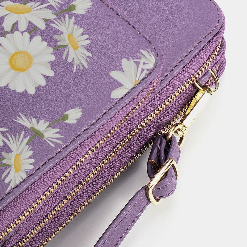 Dam Daisy Clutch-väska Kortväska Telefonväska Crossbody-väska