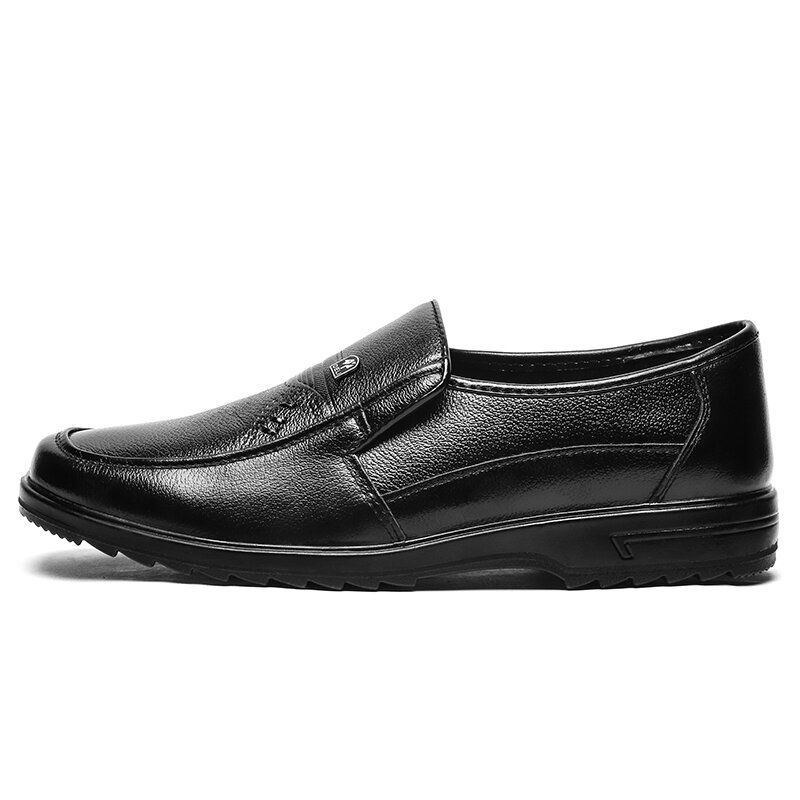 Halksäkra Män Bekväma Slip On Business Casual Skor