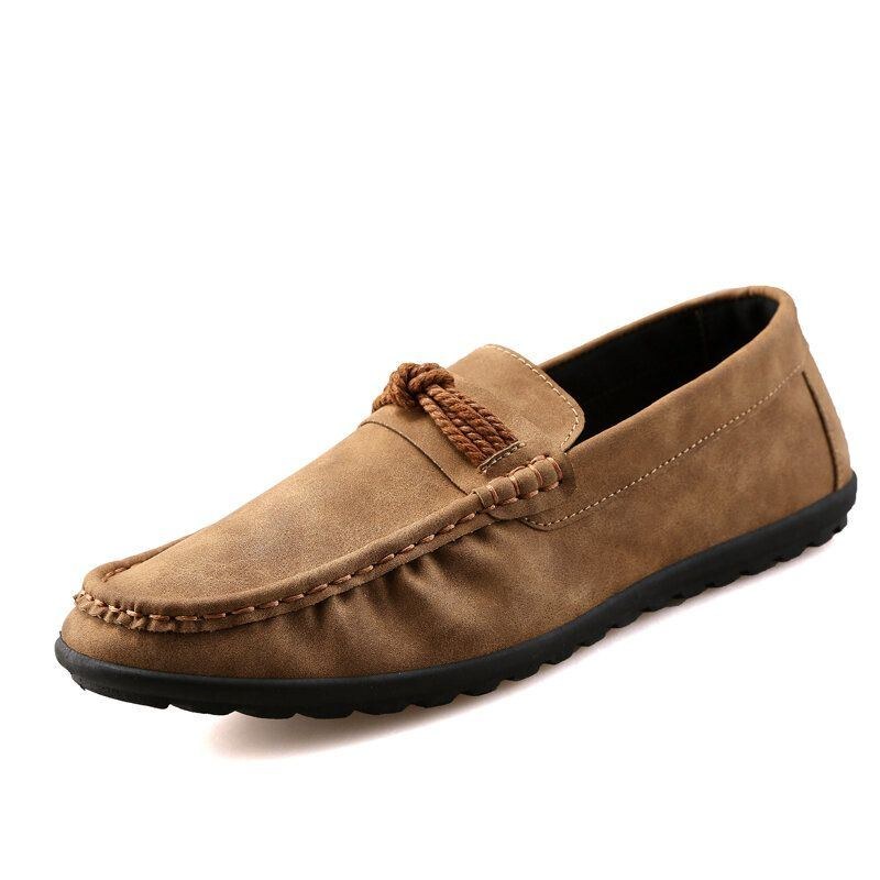 Herr Andas Halkbeständig Bekväm Mjuk Körning Casual Loafers