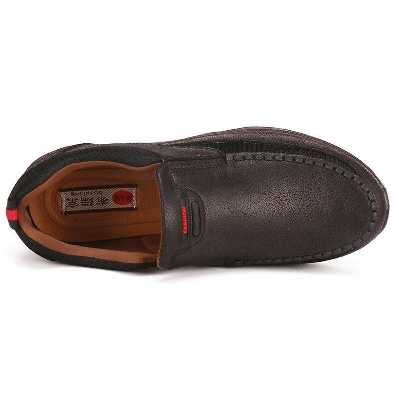 Herr Andas Halkfria Bekväma Slip On Casual Business Skor