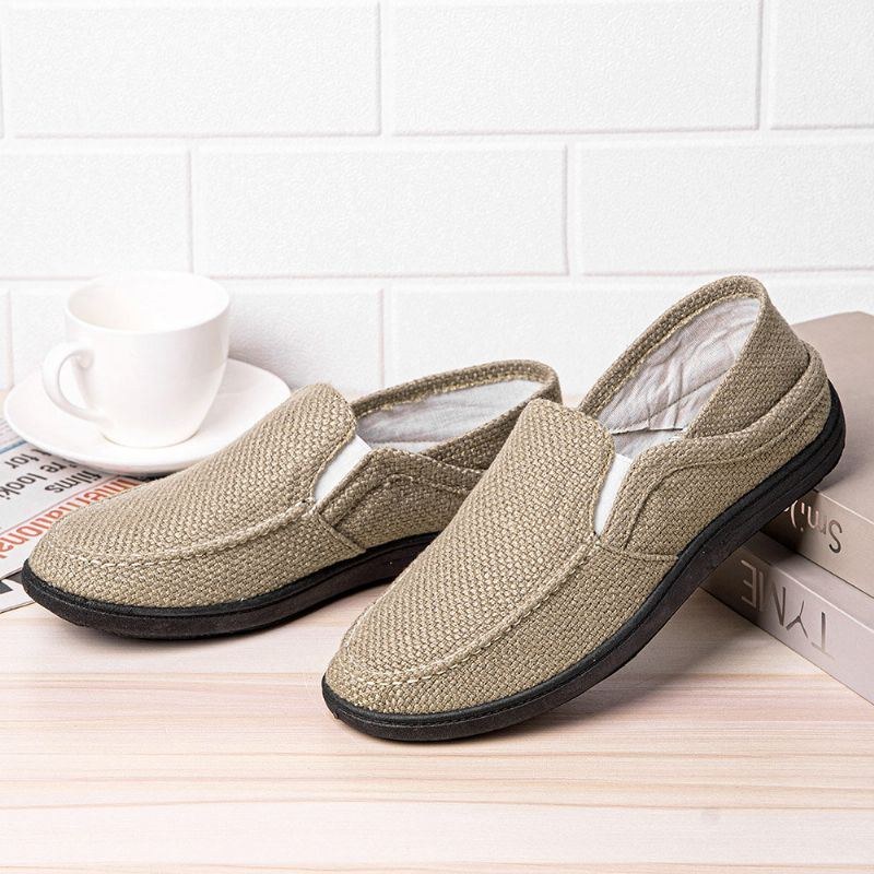 Herr Bärbara Slip On Soft Soul Casual Driving Loafers Skor