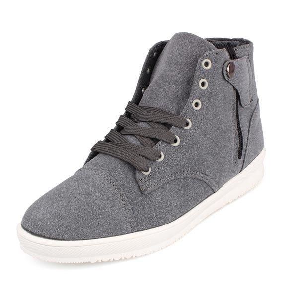 Herr Brittisk Stil Canvas High Top Skor