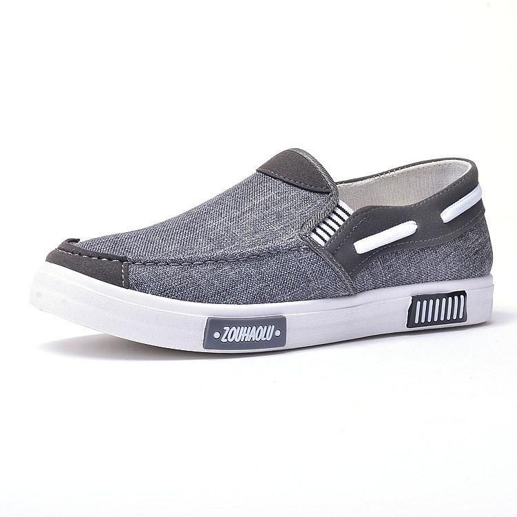 Herr Canvas Casual Mjuk Bekväm Daily Business Loafers