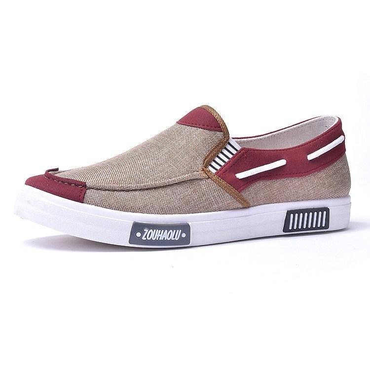 Herr Canvas Casual Mjuk Bekväm Daily Business Loafers