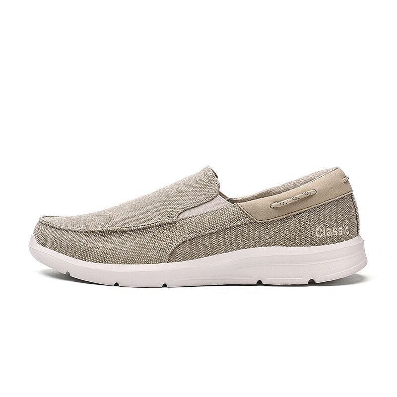 Herr Canvas Lätta Bärbara Slip On Casual Skor