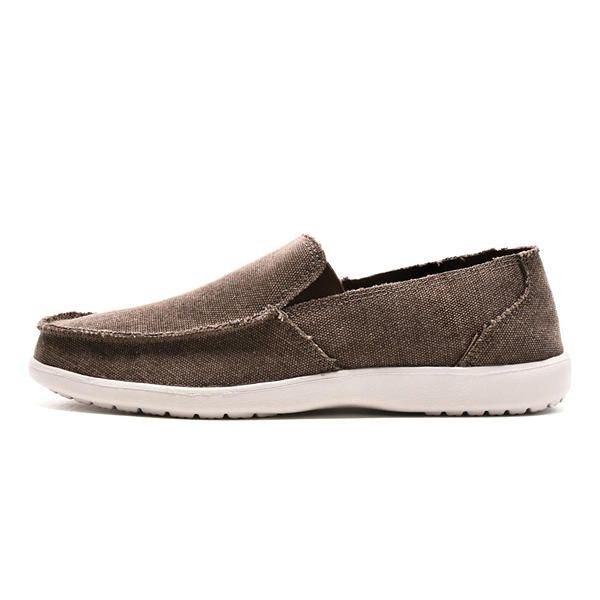 Herr Fritid Platta Skor Slip On Casual Skor Soft Sole Sneakers