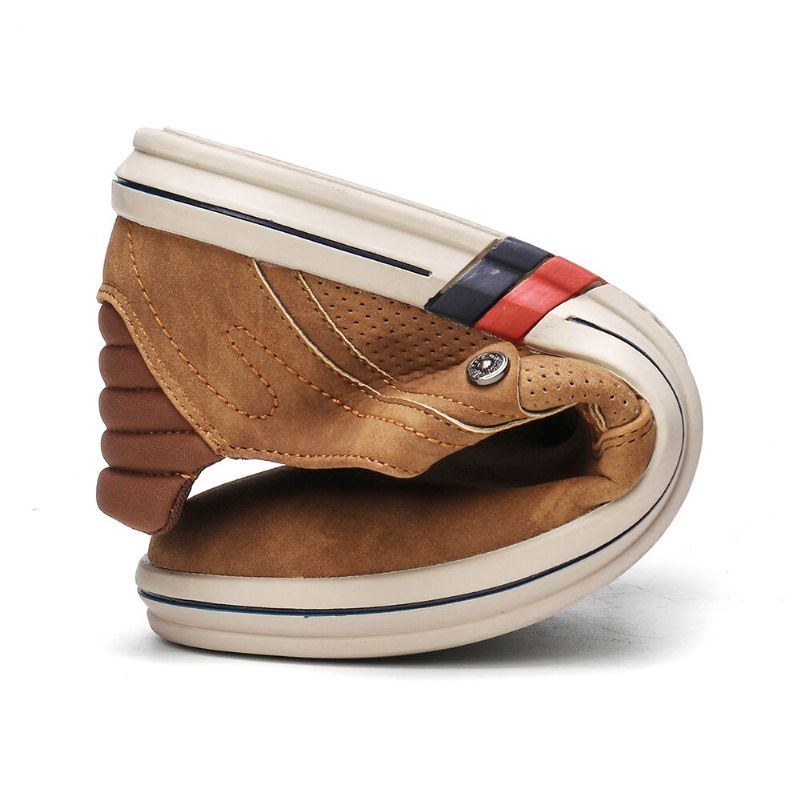 Herr Microfiber Andas Mjuk Sula Casual Walking Loafers