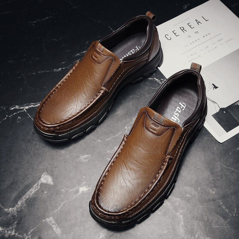 Herr Mjuk Kohud Halkskyddad Sula Daily Business Casual Loafers