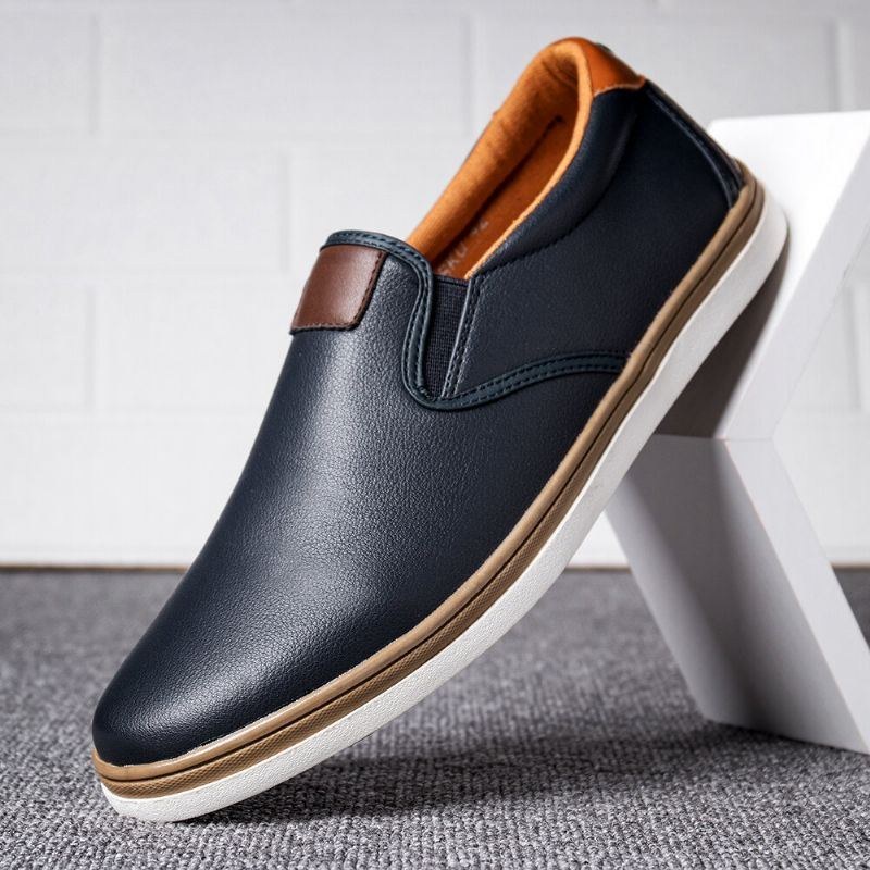 Herr Retro Soft Walking Sole Casual Business Loafers