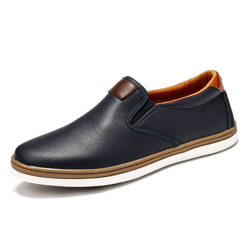 Herr Retro Soft Walking Sole Casual Business Loafers