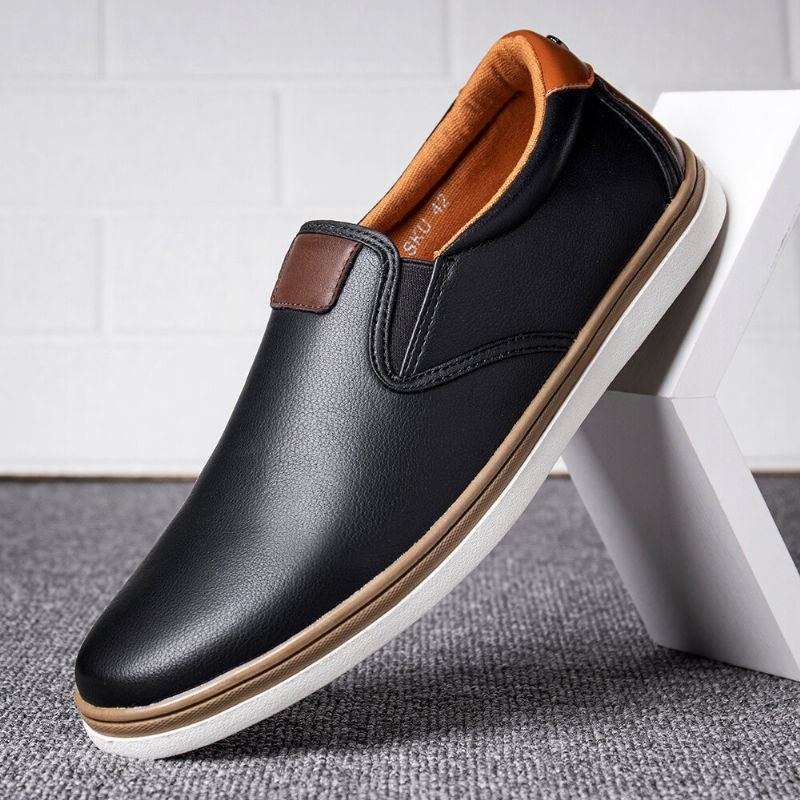 Herr Retro Soft Walking Sole Casual Business Loafers