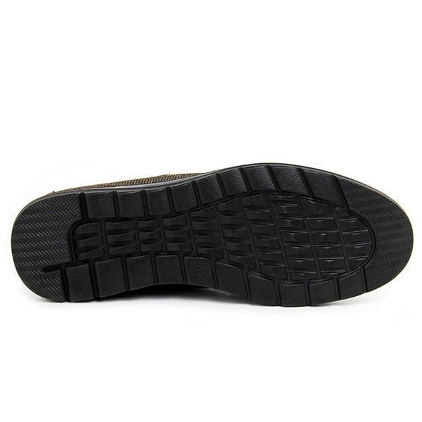 Herr Slip On Soft Casual Mocka Skor Flat Outdoor Loafers