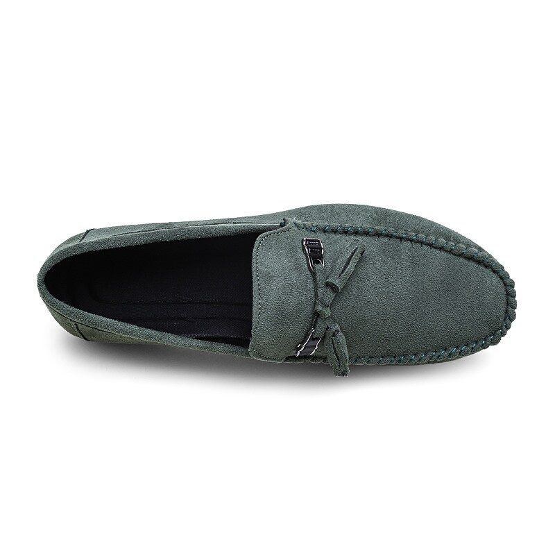 Herr Tofsdekor Bekväm Syntetisk Mocka Slip-on Casual Loafers