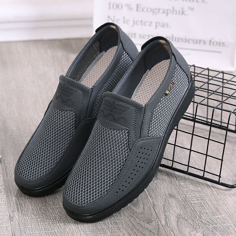 Herr Tyg Mesh Comfy Andas Slip On Casual Flats