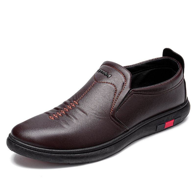 Mänstygn Slip On Casual Bärbara Business Skor