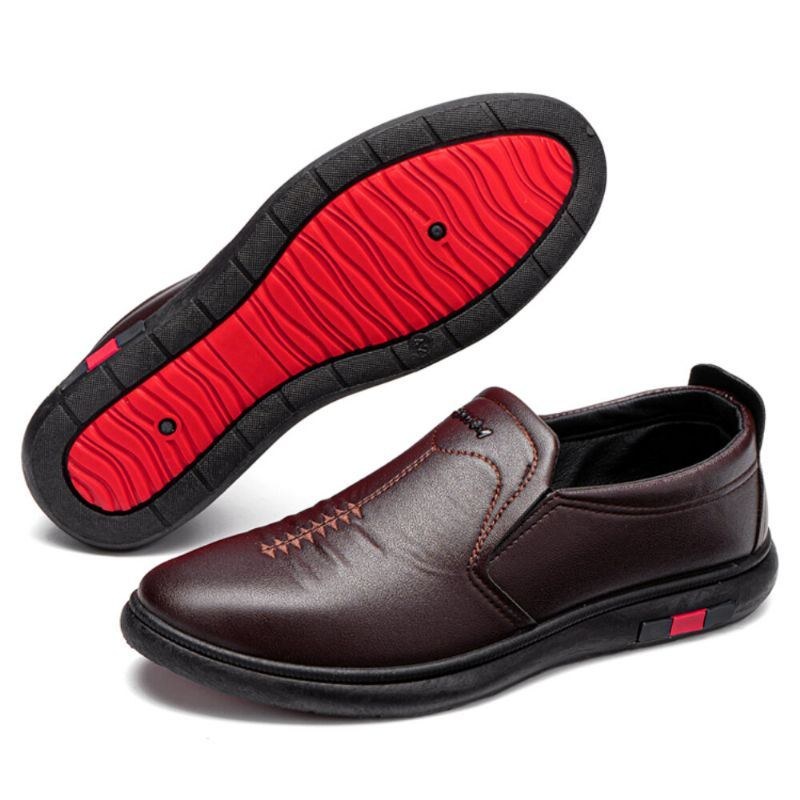 Mänstygn Slip On Casual Bärbara Business Skor