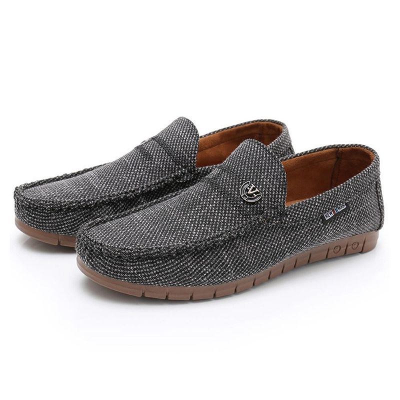 Men Hollow Out Soft Comfy Slip On Loafers