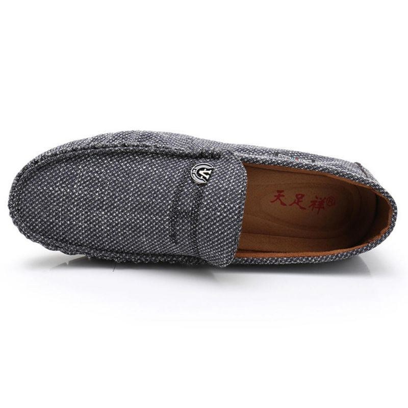 Men Hollow Out Soft Comfy Slip On Loafers