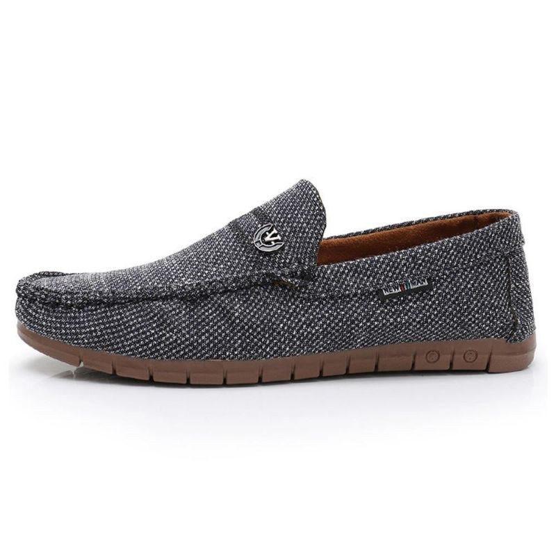 Men Hollow Out Soft Comfy Slip On Loafers