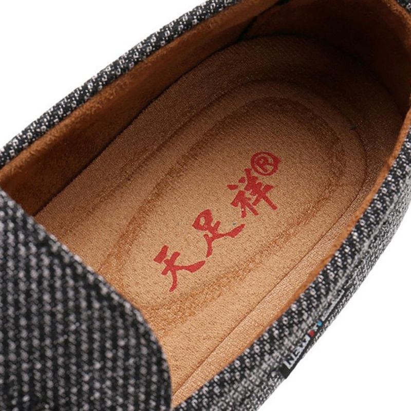 Men Hollow Out Soft Comfy Slip On Loafers