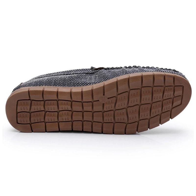 Men Hollow Out Soft Comfy Slip On Loafers