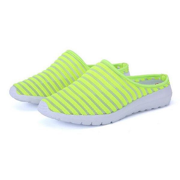 Dam Mesh Andas Casual Hollow Out Sommar Slipper Sandaler